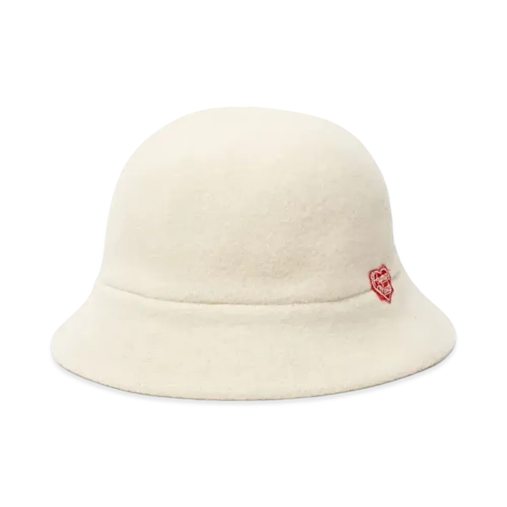 HUMAN MADE Knit Bucket Hat "White"