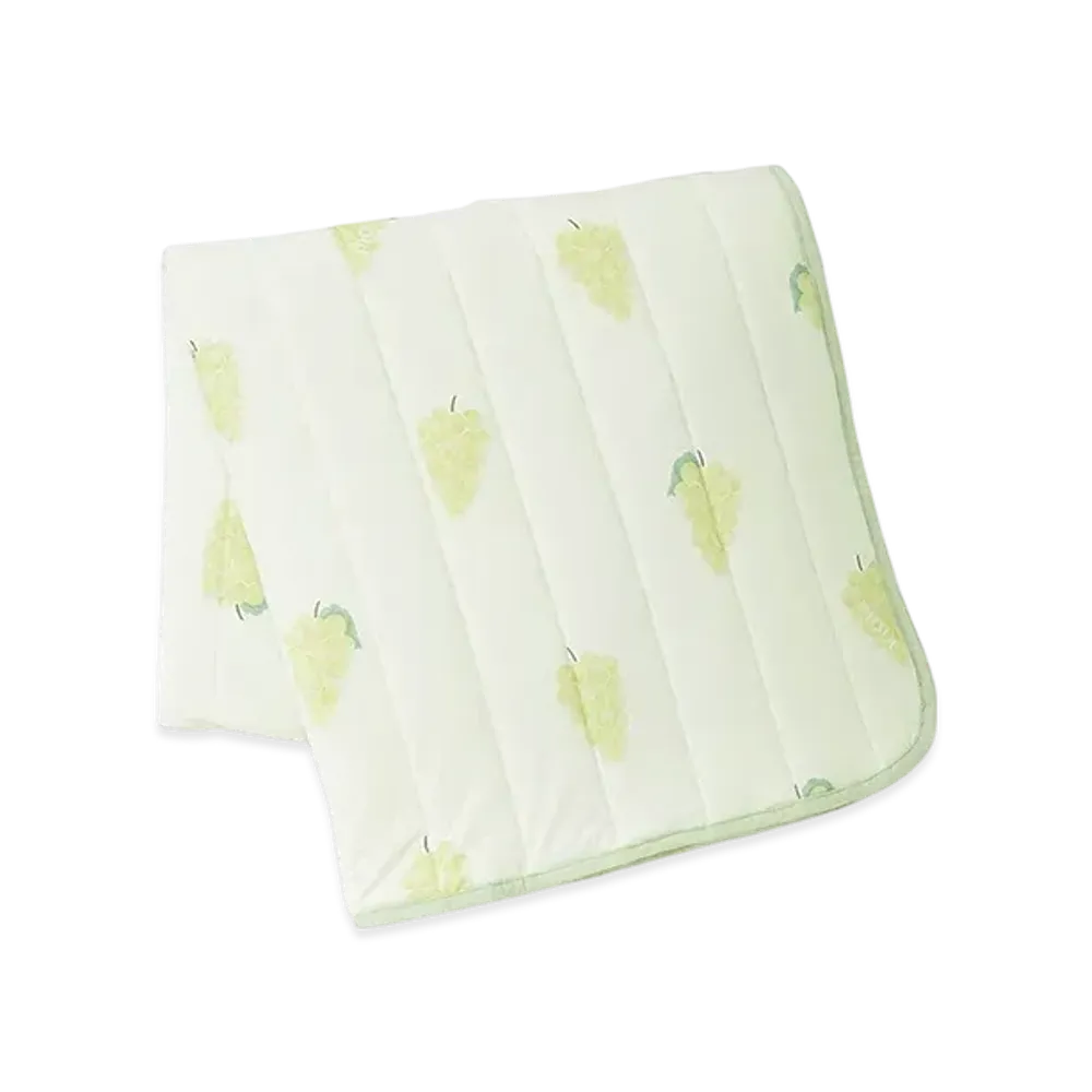 GELATO PIQUE Sleep Cool Touch Sensation Fruit Pattern Floor Pad (Single) "Mint"