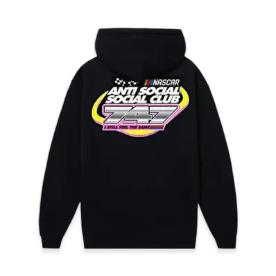 ANTI SOCIAL SOCIAL CLUB x NASCAR 747 Hoodie "Black"
