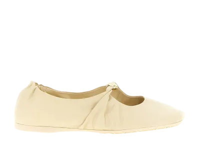 LOEWE Women's Pebble Soft Ballet Flats "Yellow"