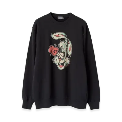 HYSTERIC GLAMOUR LUCUA OSAKA Limited HG Rabbit Sweatshirt "Black"