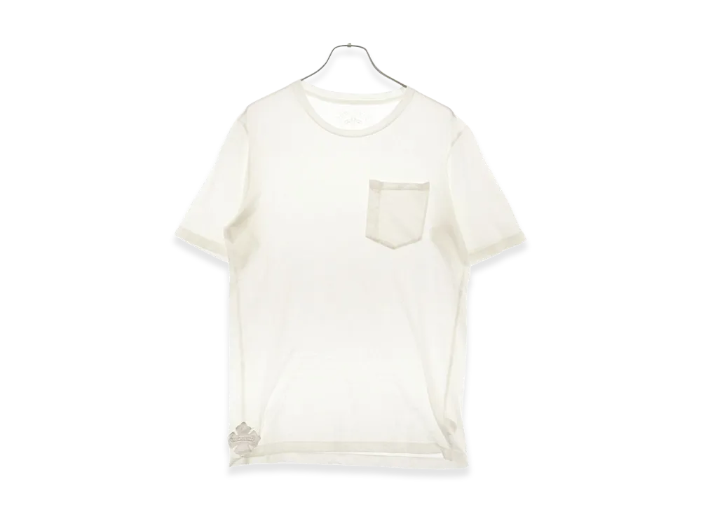 Chrome Hearts Side CH Leather Patch S/S T-Shirt "White"