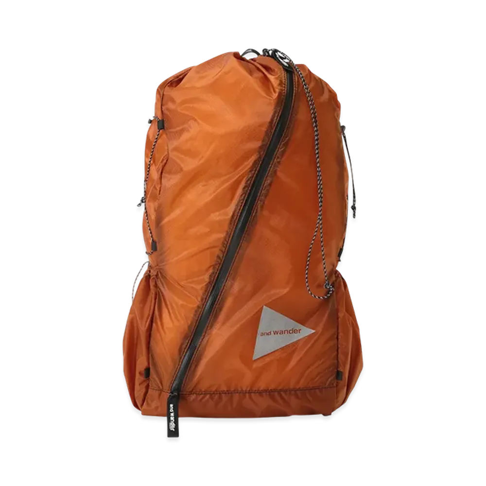 and wander Sil Daypack "Dark Orange"