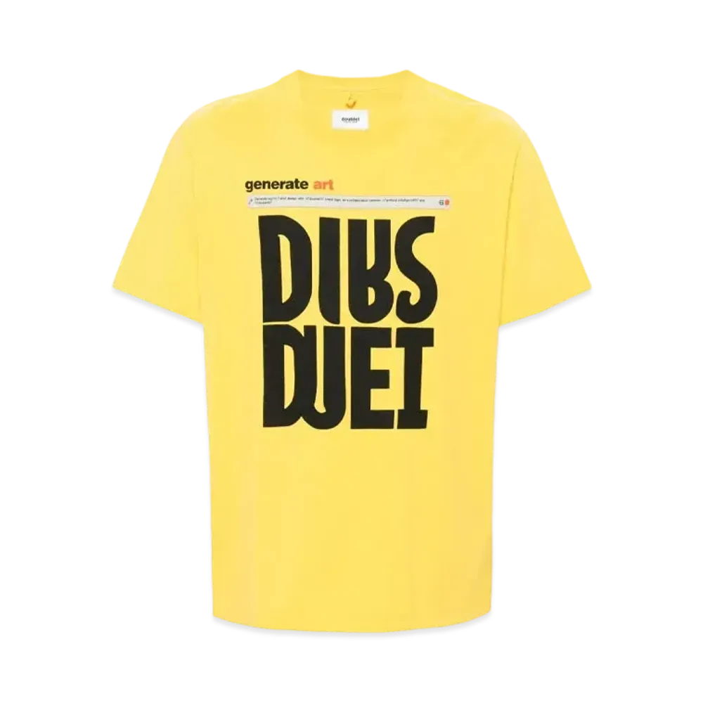doublet AI-Generated T-Shirt "Canary Yellow"