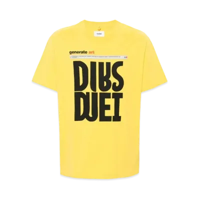 doublet AI-Generated T-Shirt "Canary Yellow"
