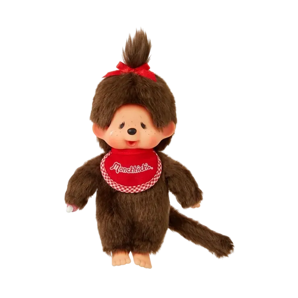 Sekiguchi "Premium Standard" Monchhichi S Size Brown Girl Crying