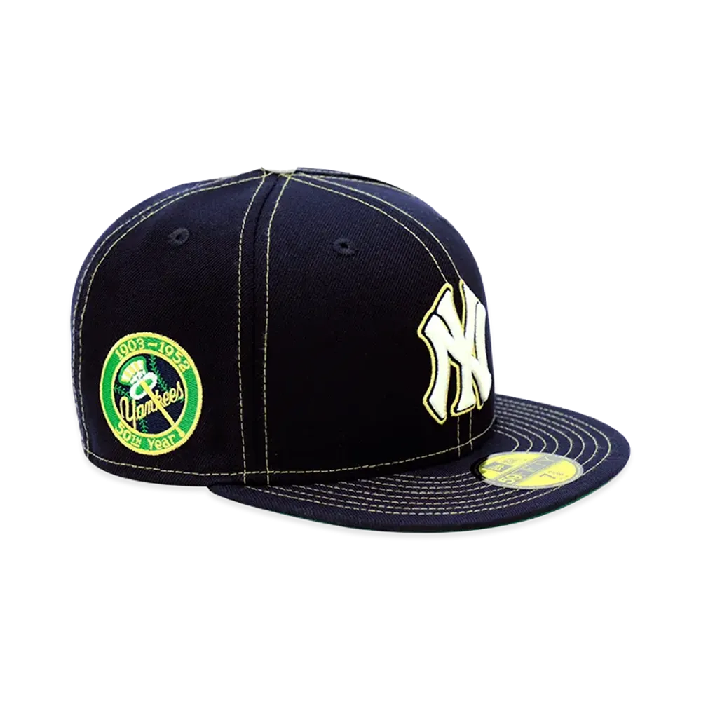 NEW ERA x THE CAP 59Fifty Old Stitch New York Yankees "Navy"