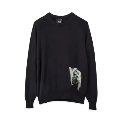 Y-3 Knit Crew "Black"