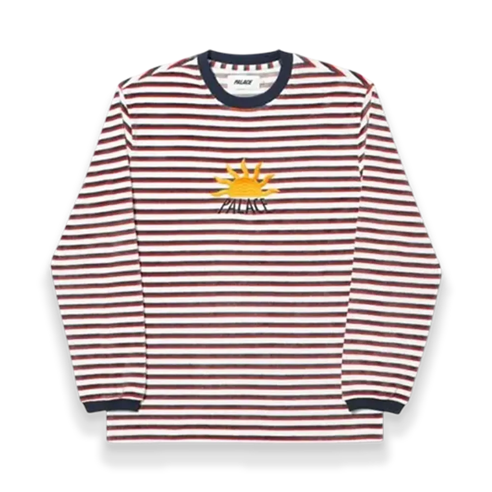 PALACE Emotional Wave Longsleeve "White"