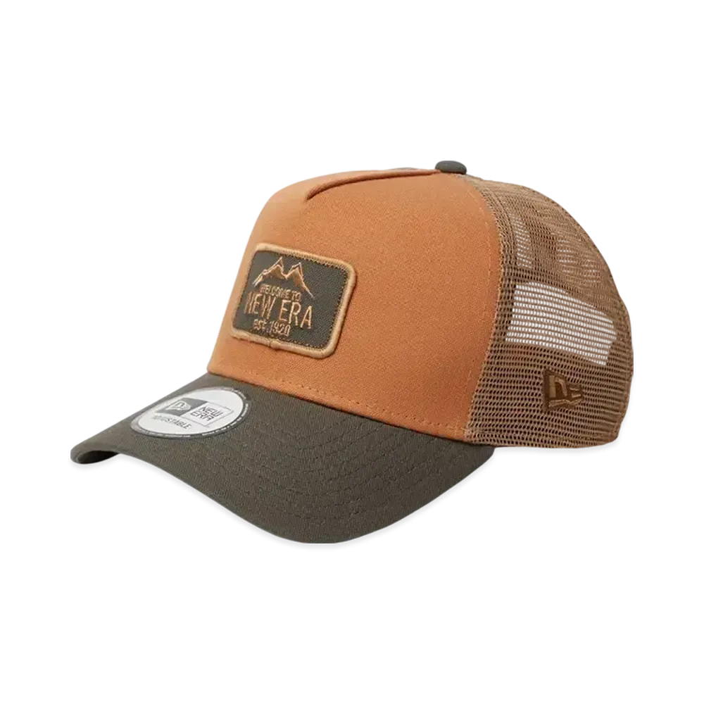 NEW ERA Outdoor 9Forty A-Frame Tracker Duck Canvas "Light Bronze/Brown"