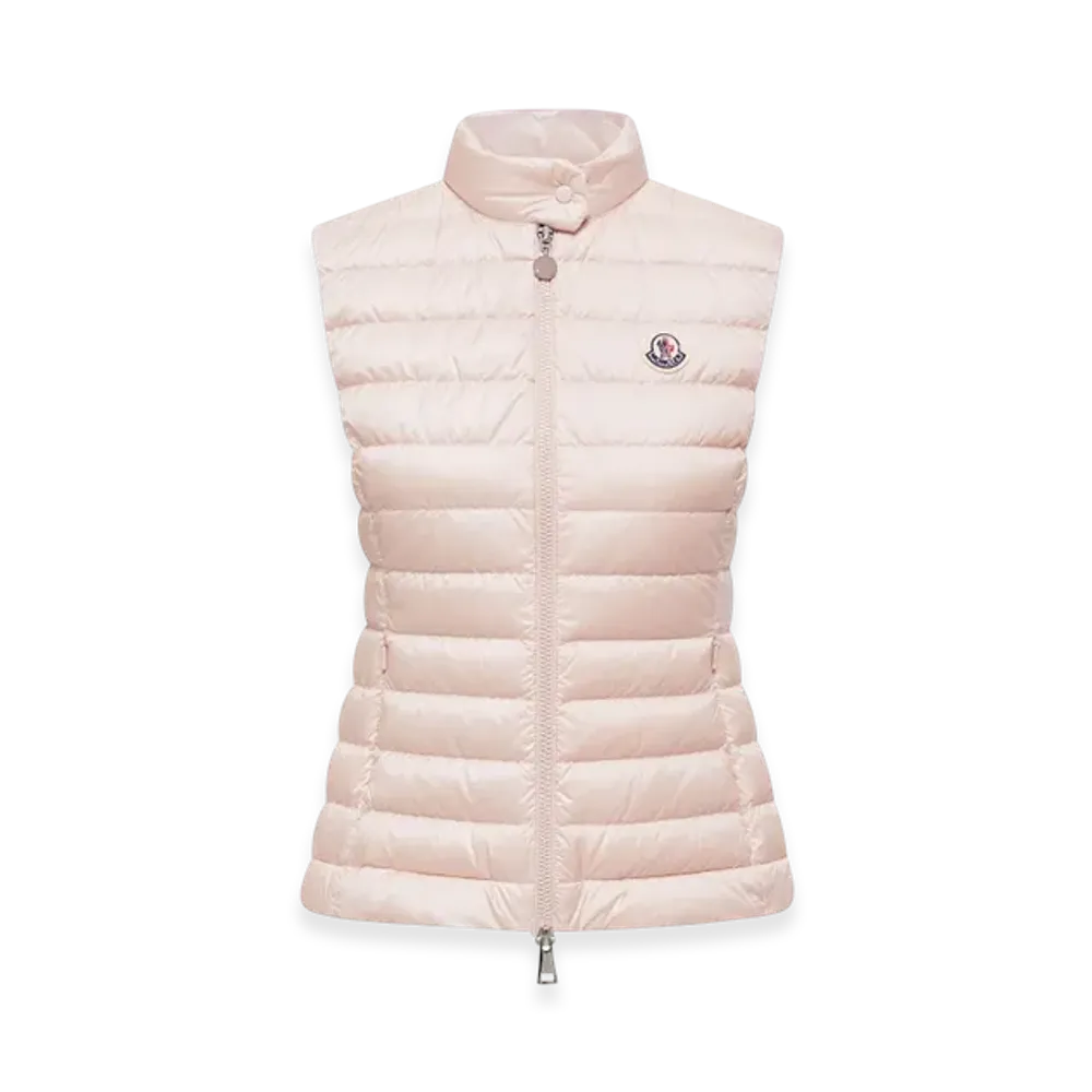 MONCLER Igens Down Gilet "Light Pink"