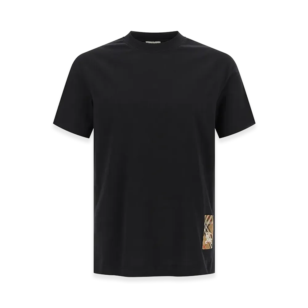 Burberry T-Shirt Patch Burberry Check "Black"