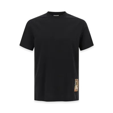 Burberry T-Shirt Patch Burberry Check "Black"