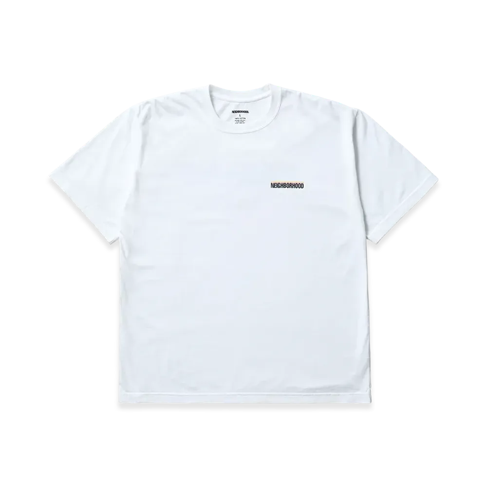 NEIGHBORHOOD NH 252 Spot . Tee SS-2 "White"