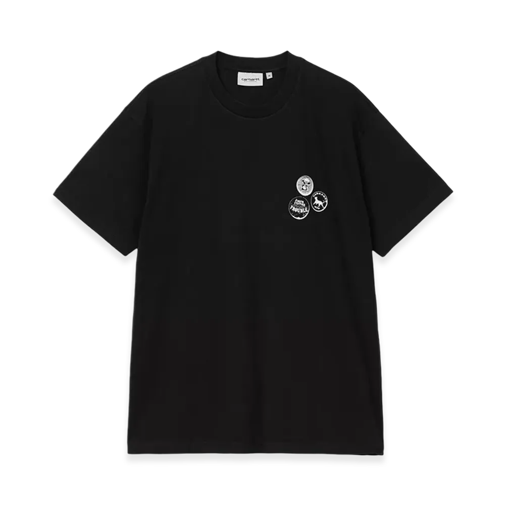 Carhartt WIP Pins Short Sleeve T-Shirt "Black"