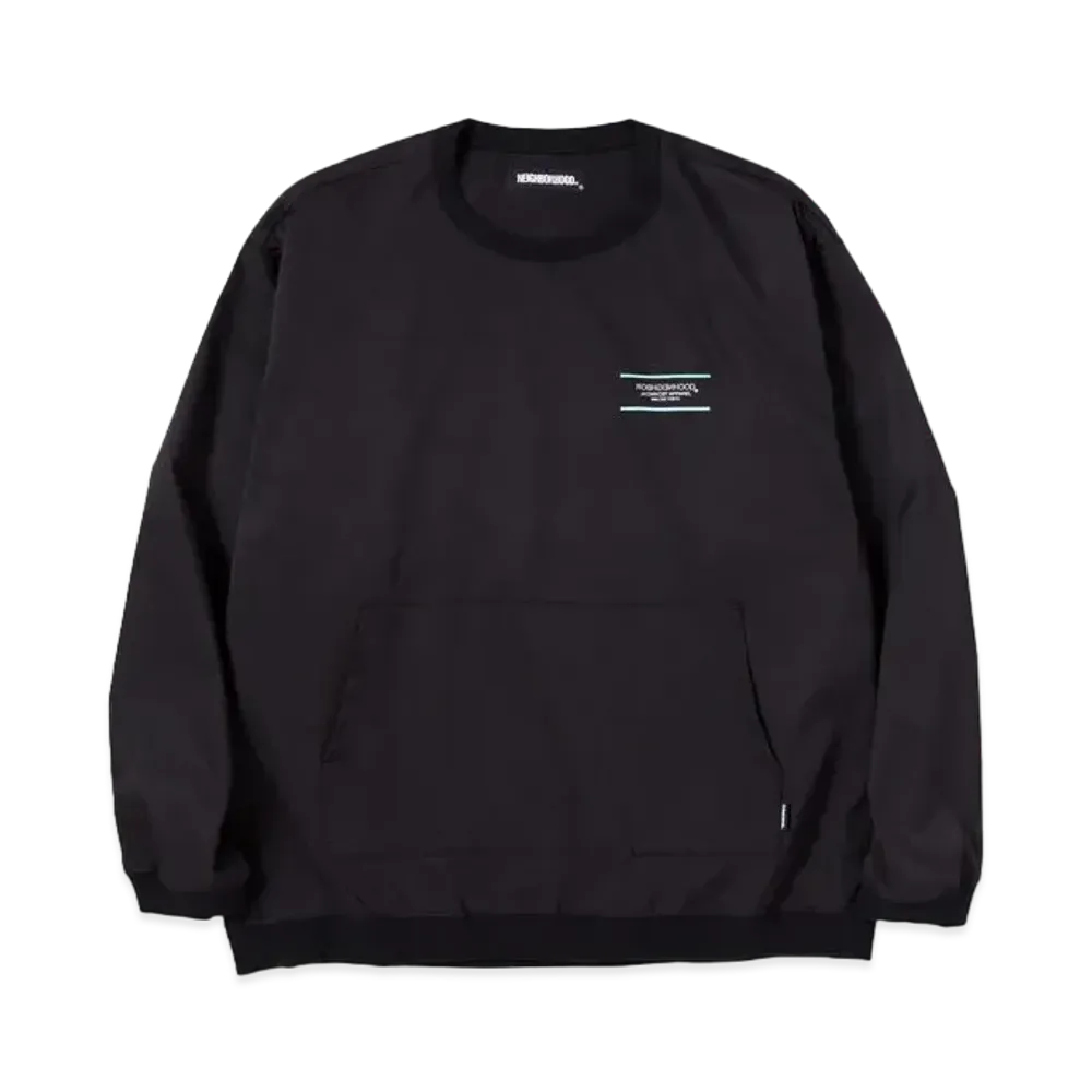 NEIGHBORHOOD HOME / E-SHIRT . LS "Black"