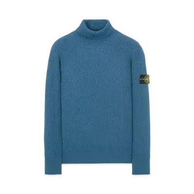 Stone Island 525C2 FULL RIB PURE WOOL "Teal"
