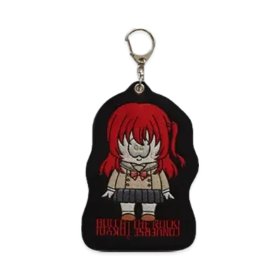 Converse x Bocchi The Rock! Human Robot Embroidery Poach Charm "Red"