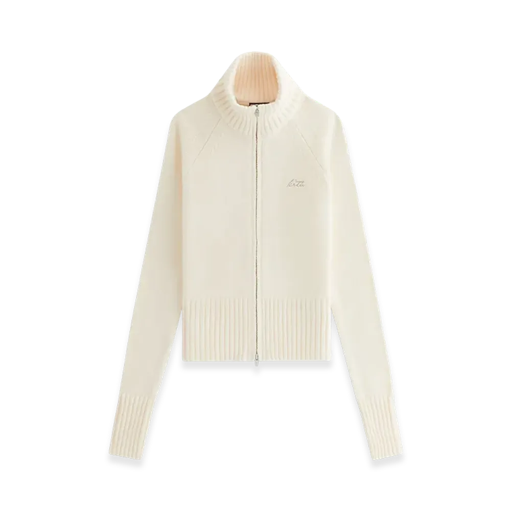 Kith Women's Ina II Sweater Track Zip "Sandrift"