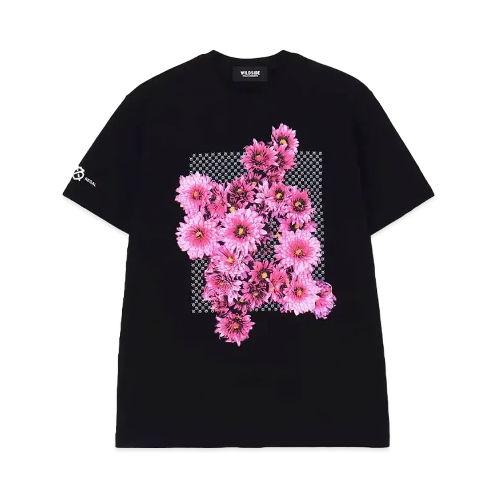 WILDSIDE Yohji Yamamoto x CHIVAS REGAL Pink Flower T-Shirt