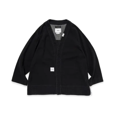 WTAPS Dou / Jacket / Cotton. Denim. Sashiko "Black"
