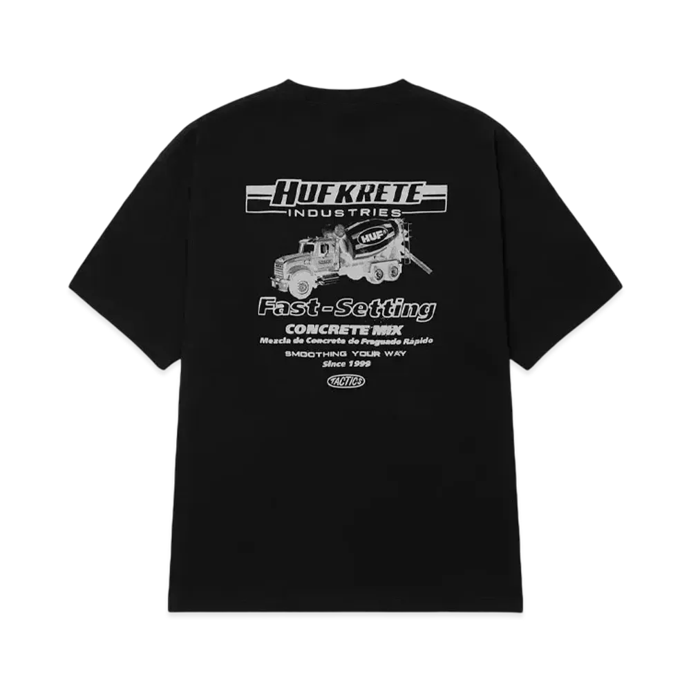 HUF x TACTICS Mixer Tee "Black"