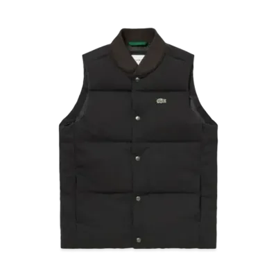 LACOSTE Picket Down Vest "Black"