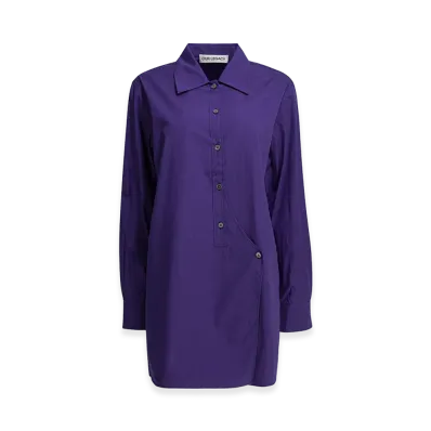OUR LEGACY Women's "Wave" Shirt "Blue"