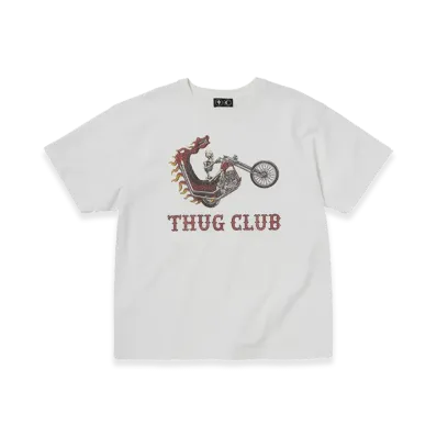 THUG CLUB Dragon Chopper T-Shirt "White"