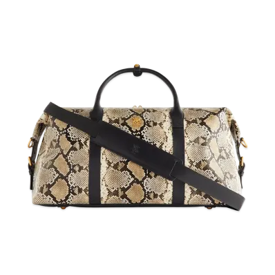 Kith Printed Python Duffle Bag "Concrete"