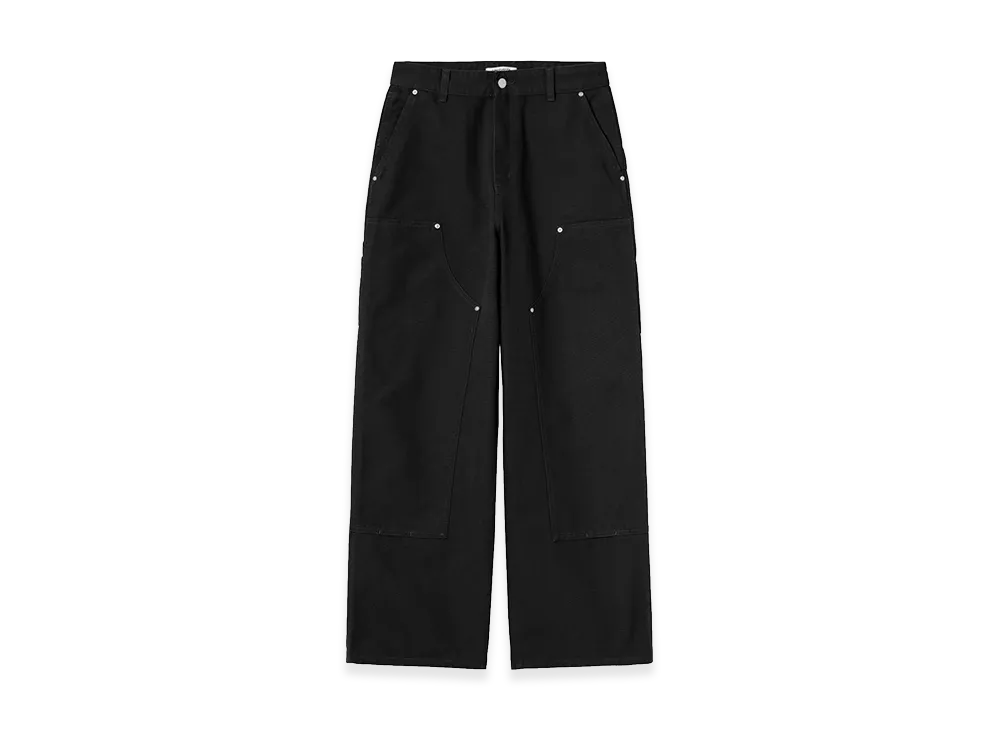 Carhartt WIP Women's June Double Knee Pant "Black(Rinsed)"