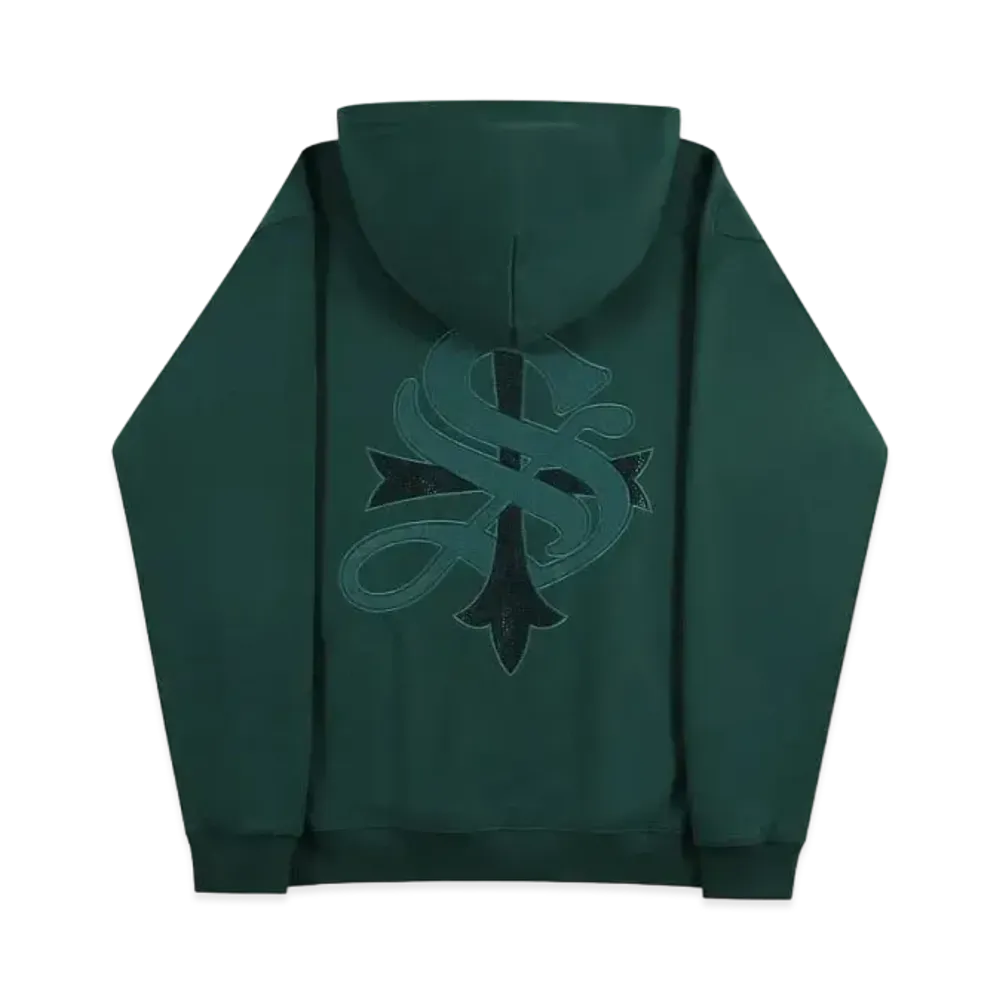 SUPPLIER Cross Logo Hoodie "Green"