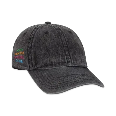 ANTI SOCIAL SOCIAL CLUB Teleport Cap "Black Denim"