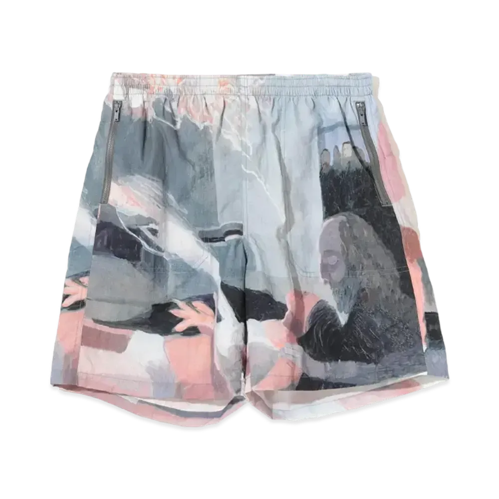 UNDERCOVER Nylon Taffeta Short Pants "Gray Base"