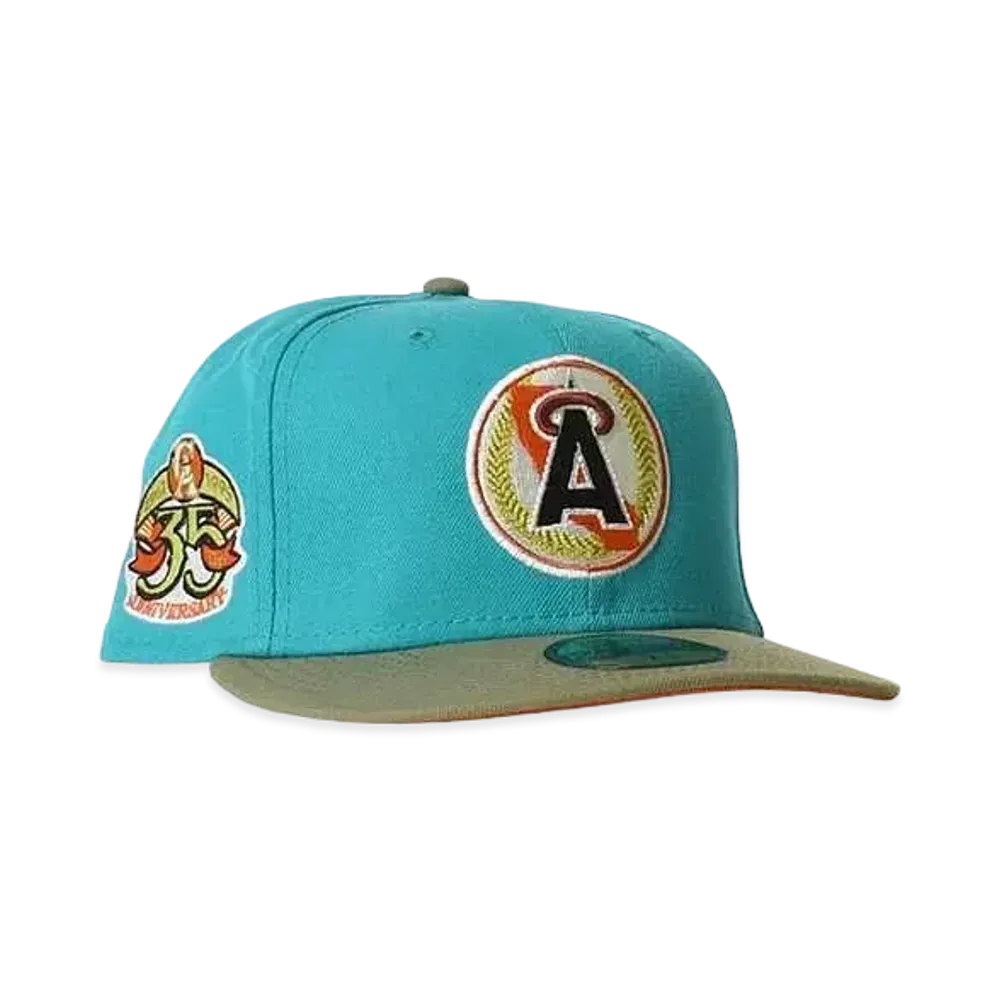 NEW ERA LOS ANGELES ANGELS "TEAL×KHAKI"