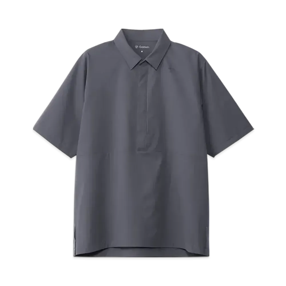 Goldwin All Direction Light Hike Short Sleeve Shirt (Unisex) "Wolf Gray"