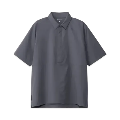 Goldwin All Direction Light Hike Short Sleeve Shirt (Unisex) "Wolf Gray"