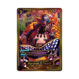 マーシャル・D・ティーチ SR-SPC :新四皇スペシャルカード [ST27-005 マーシャル・D・ティーチ SR-SPC :新四皇スペシャルカード [ST27-005