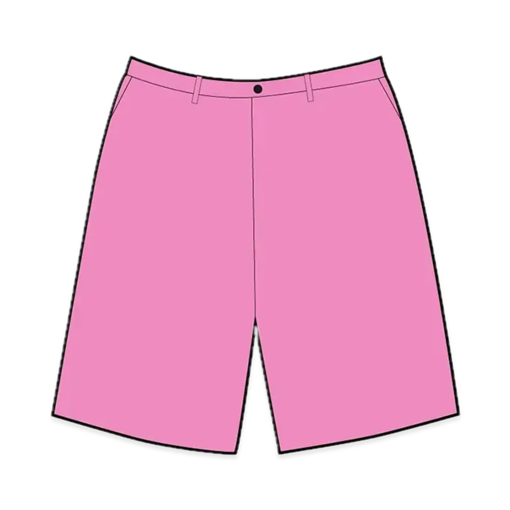 Supreme Wool Trouser Short "Pink"