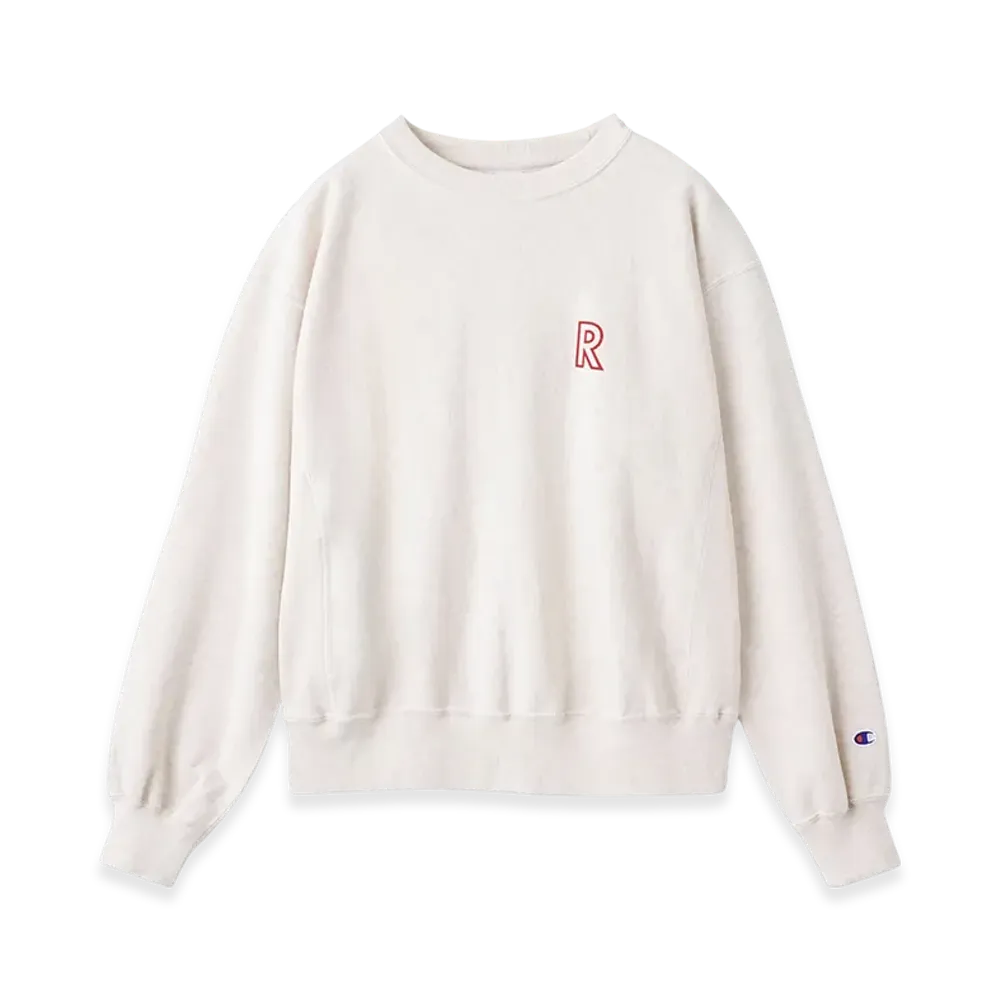 RHC Ron Herman x Champion Crewneck Sweatshirt "Light Gray"