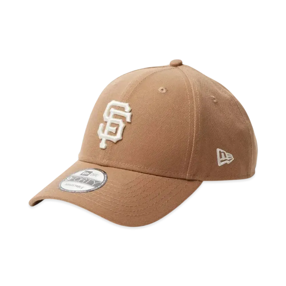 NEW ERA 9Forty MLB Woven Label San Francisco Giants "Khaki"