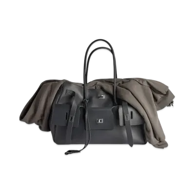 BALENCIAGA Subway Bel Air Carryall Bag Large "Dark Grey"