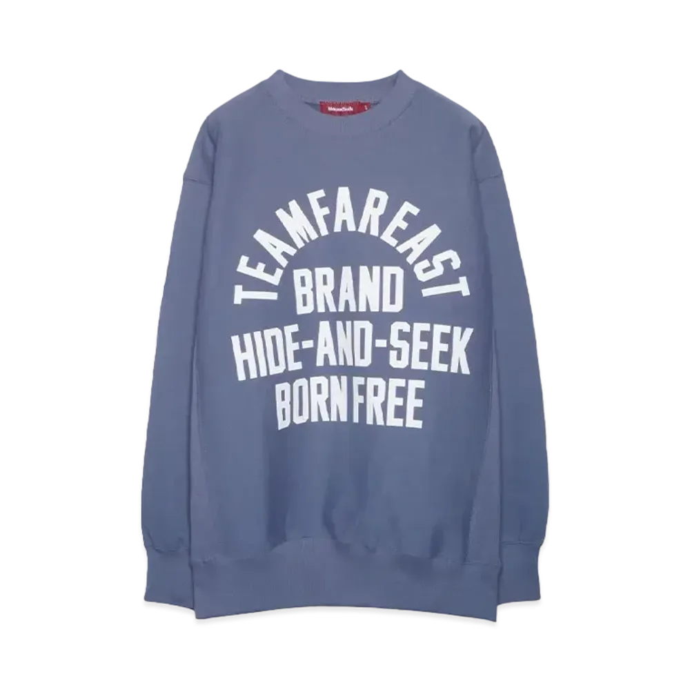 Hide and Seek College Sweat Shirt(24ss) "D-Blue"