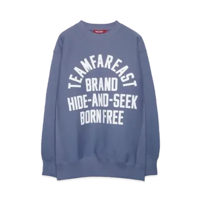 Hide and Seek College Sweat Shirt(24ss) "D-Blue"