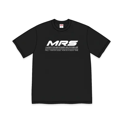 Supreme x Martine Rose Now Tee "Black"