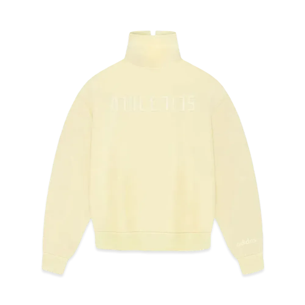 FEAR OF GOD x adidas FEAR OF GOD ATHLETICS Suede Fleece Muscle Mock T-Shirt "Pale Yellow"