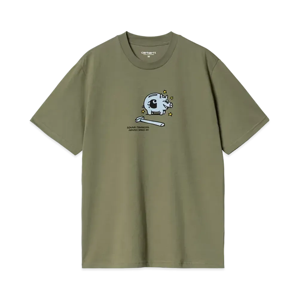 Carhartt WIP S/S Piggybank T-Shirt "Dollar Green"