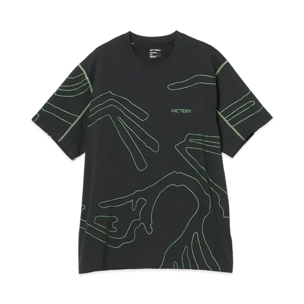 ARC'TERYX System A Copal Grotto Line T-Shirt "Black"