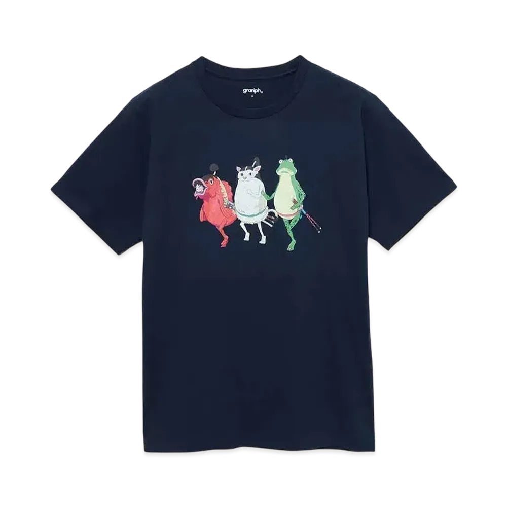 graniph x ONE PIECE Costumes T-Shirts "Navy"