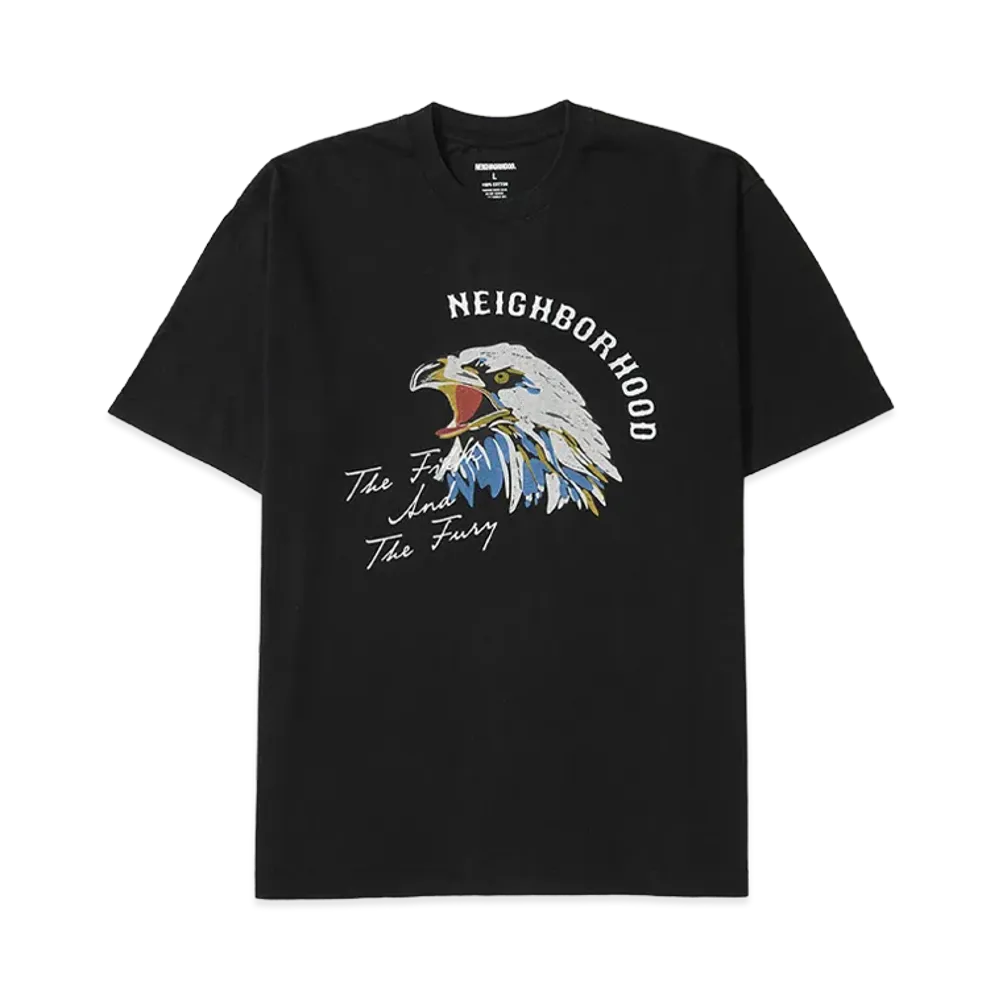 NEIGHBORHOOD NH 261 Spot . Tee SS-7 "Black"